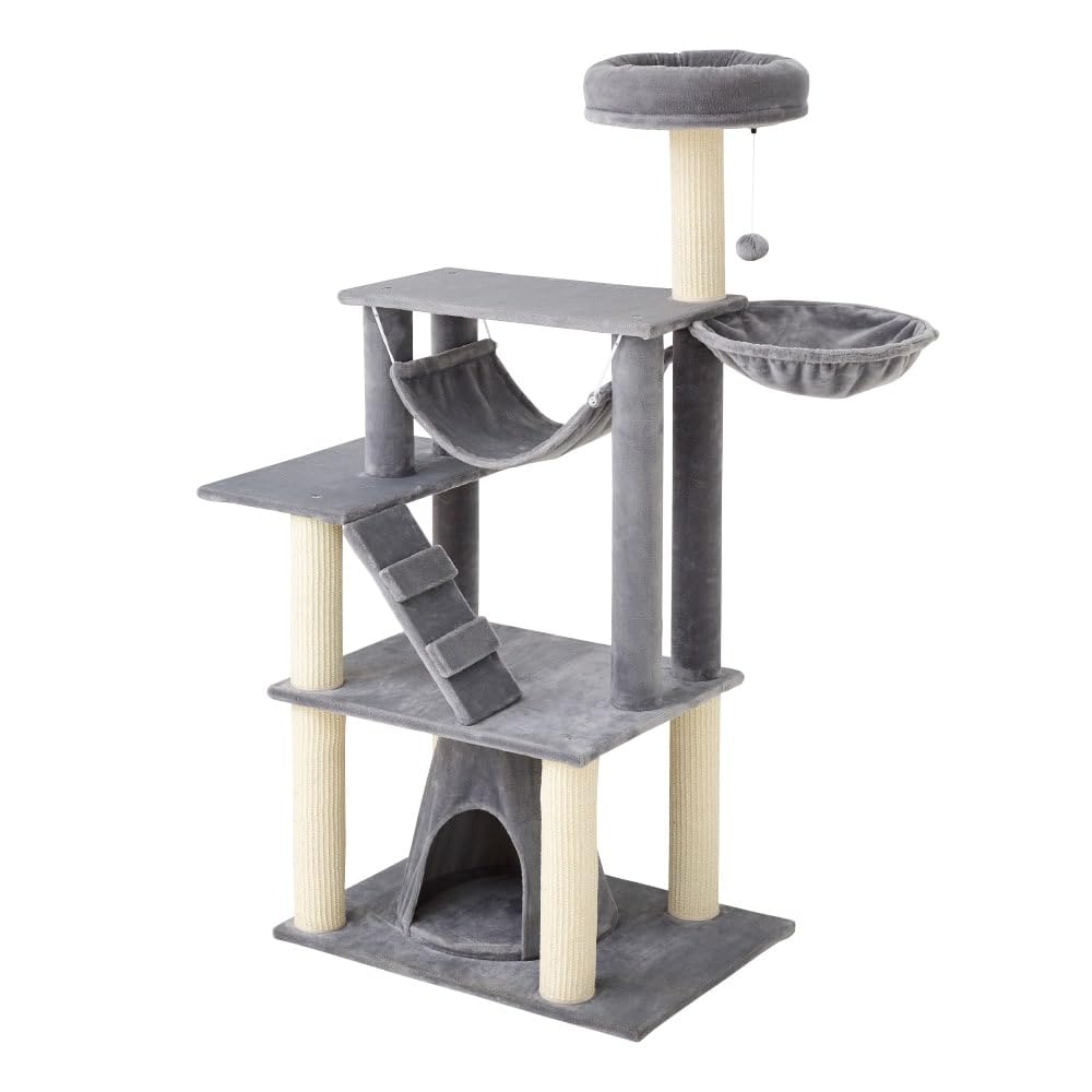 新品未使用品☆ LIFELEX　キレイが続くハンモック＆ハウスツリー５段スロープ付　ＪＳ０７ Amazon | コーナンオリジナル LIFELEX キレイが続くハンモック&ハウス